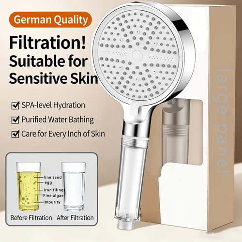 6-speed filterable shower