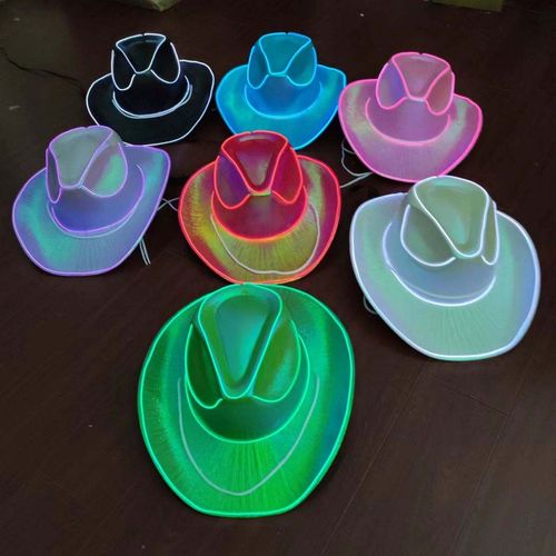 Glowing cowboy hat
