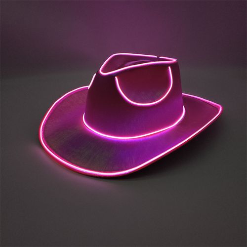 Glowing cowboy hat