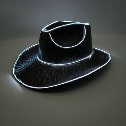 Glowing cowboy hat