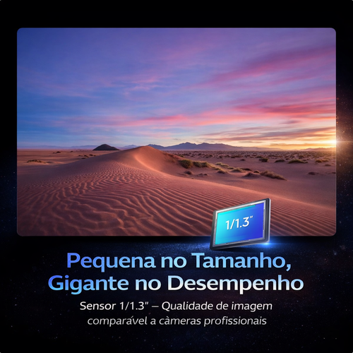 Câmera de Ação DJI 64GB | Gravação 4K Ultra HD | Autonomia de 200 Minutos | Câmera Esportiva Profissional