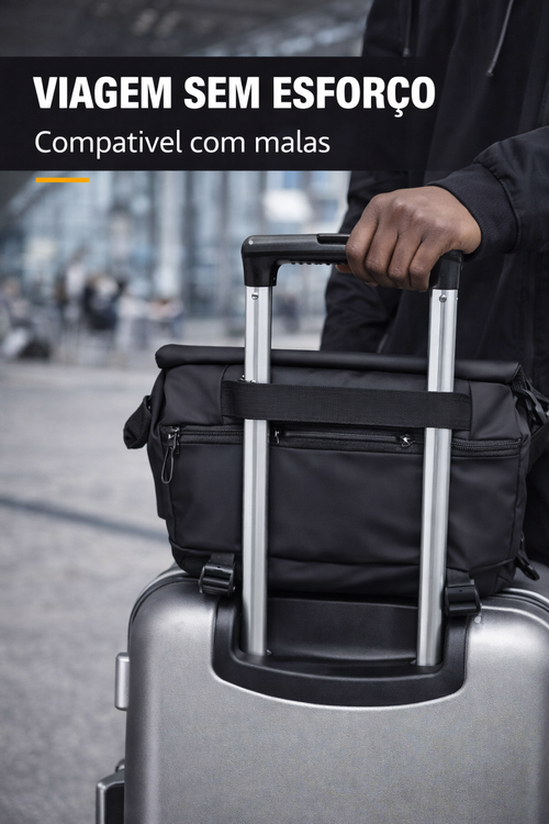 Bolsa Peito Multifuncional Impermeável para Homem - Entrega em Luanda