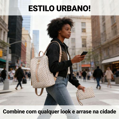 Mochila Feminina 2 em 1 Anti-Roubo e À Prova D’Água em Luanda | Bolsa Elegante com Pagamento na Entrega COD