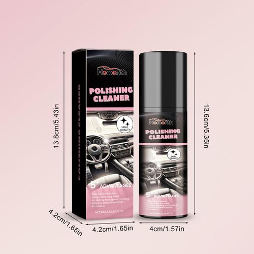 Car Interior Cleaner Spray, Total Vehicle Interior Detailer Spray Rejuvenation, 100ml Multi-Purpose Cleaner