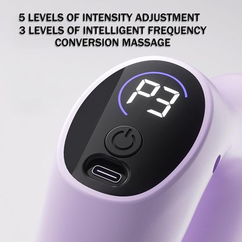 Multifunctional Full-Body Fascia Ring, Ergonomic Electric Fascia Massager, Deep Tissue Vibrations with Portable Design, Fascia Blaster for Muscle Knot Recovery Relaxtion Adjustable Modes