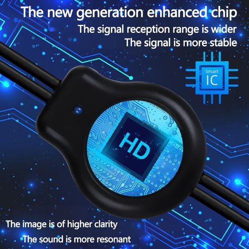 Upgraded Enhanced Chip TV Antenna Indoor Antenna for Smart TV for Long Range Reception and Smart TVs HD Digital Antenna with Amplifier Signal Booster for Local Channels On 4K 1080P,Factory Supply