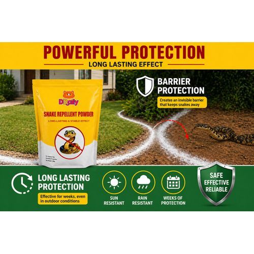 Natural Snake Repellent Powder for Home Garden Yard Outdoor Protection
