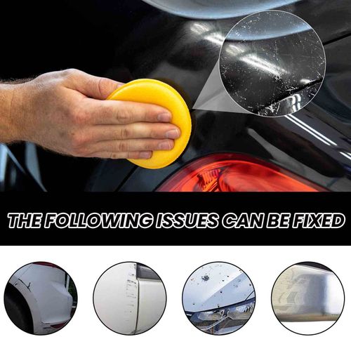 Cadorn Rayhong Car Scratch Removal Wax - Car Paint Polishing Wax - Black  White Scratch Remover Paste - 120ml Repair Tool with Sponge & Towel