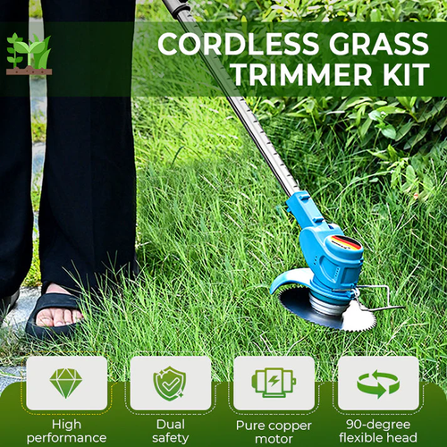 💖HOT SALE 49% OFF💖 Multifunction Cordless Grass Trimmer Kit