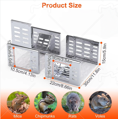 Limited time🎁 50% OFF⏳🐭Automatic Continuous Cycle Mouse Trap
