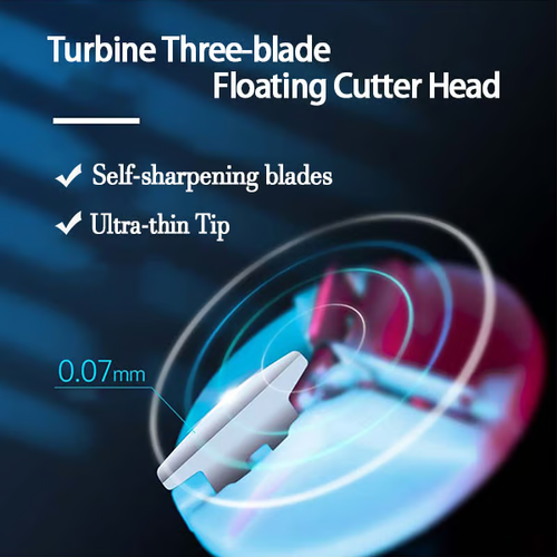 Portable Rechargeable Shaver LED Power Display Mini Steel Cannon Shaver Beard Cutter Triple Blade Body With USB Power Supply
