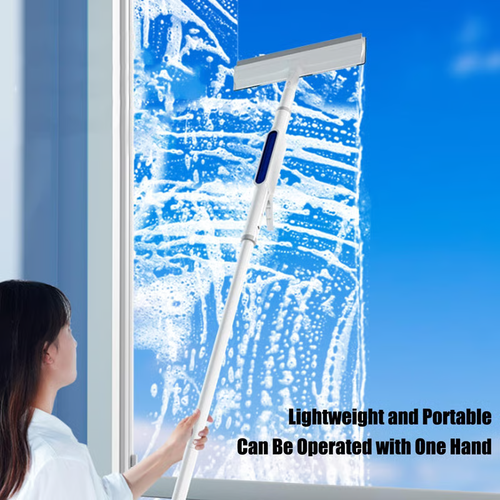 🔥 Squeegee for Window Cleaning with SprayTwo towels