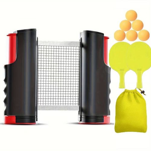Sports equipment accessories - Portable table tennis net extension bracket color box set portable net post table tennis racket combination