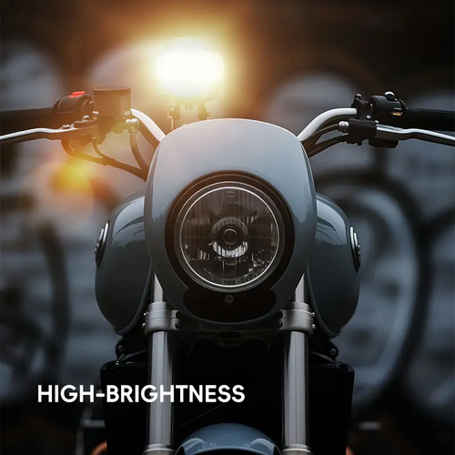 For motorcycle lover,soooo handsome spotlight for motor white+yellow light
