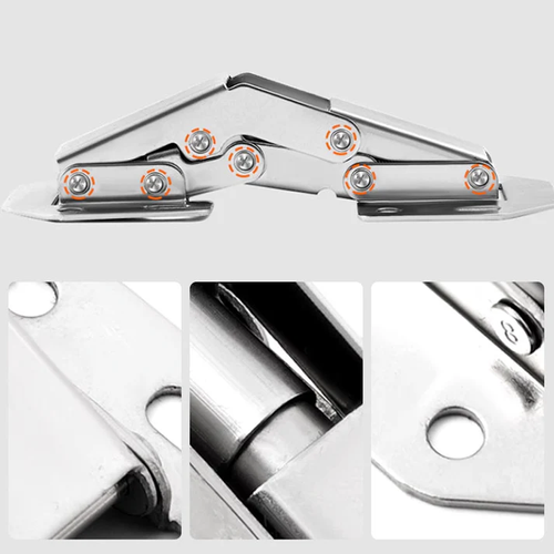 🔥Limited time 50% OFF 🔥Easy installation of bridge-shaped door hinges -Cabinet hinges