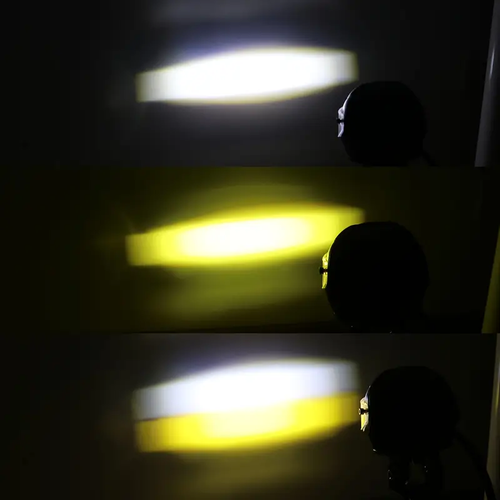 For motorcycle lover,soooo handsome spotlight for motor white+yellow light