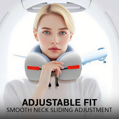 🔥Last Day Special ：50% OFF🔥Memory Foam U-Shaped Travel Neck Pillow💤