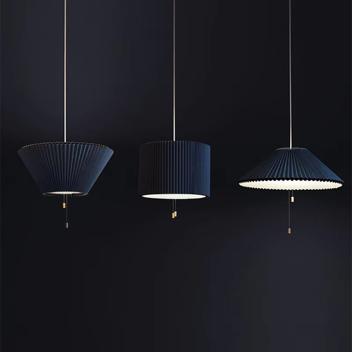 Nordic Umbrella Chandelier Creative Dining Room Living Room Bedroom Deformation Lamp