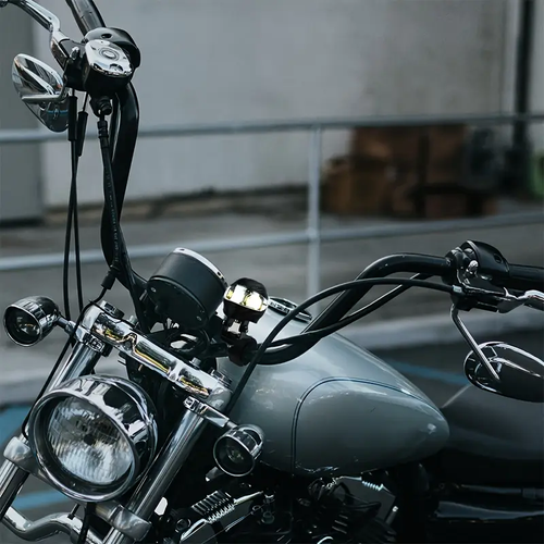 For motorcycle lover,soooo handsome spotlight for motor white+yellow light