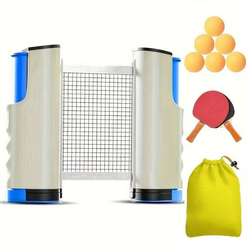 Sports equipment accessories - Portable table tennis net extension bracket color box set portable net post table tennis racket combination