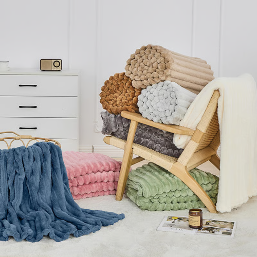 🔥Popular soft plush nap blanket