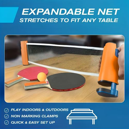 Sports equipment accessories - Portable table tennis net extension bracket color box set portable net post table tennis racket combination