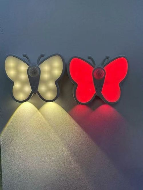 Butterfly led light with motion sensor