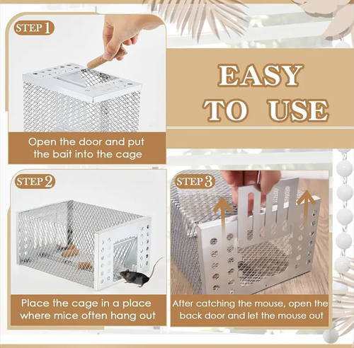 Limited time🎁 50% OFF⏳🐭Automatic Continuous Cycle Mouse Trap