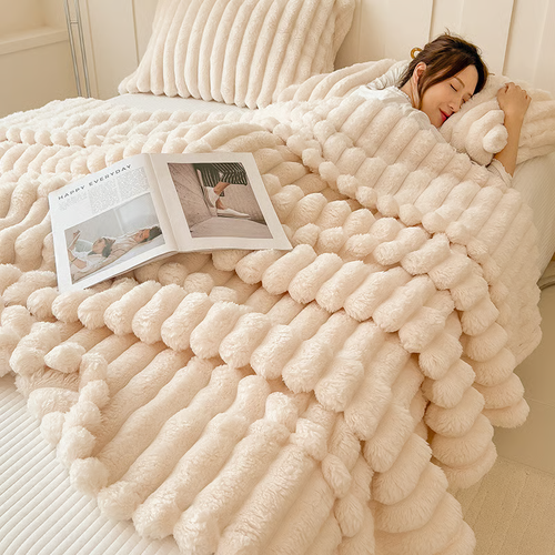 🔥Popular soft plush nap blanket