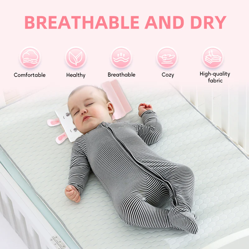 Oreiller respirant toute saison pour le développement de bébé
