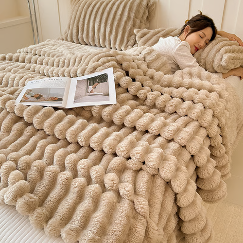 🔥Popular soft plush nap blanket
