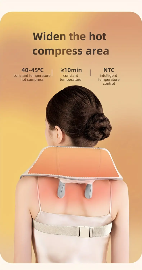 ✨Hot Sale✨ True Touch Shoulder & Neck Massager（For deep muscle relief from a therapeutic hand massage. experience the Shiatsu-inspired ThermaTouch!