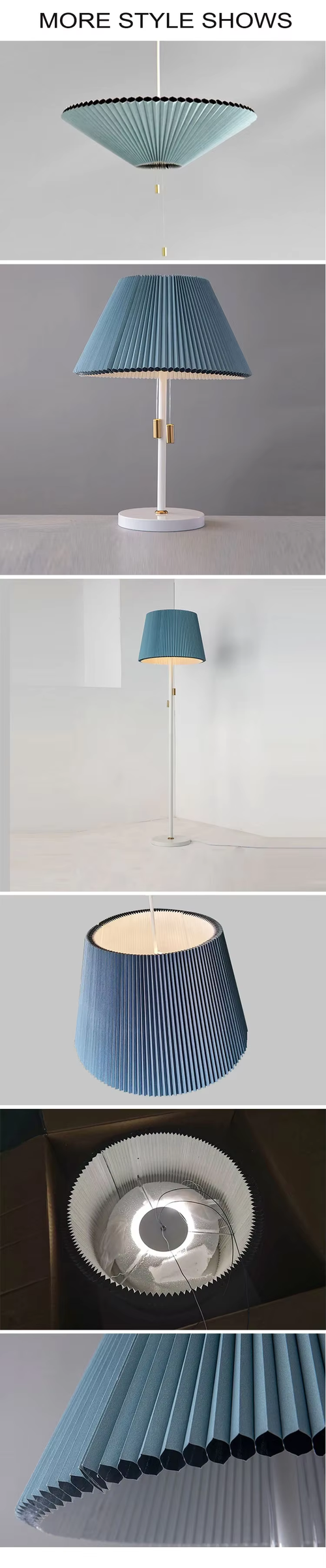 Nordic Umbrella Chandelier Creative Dining Room Living Room Bedroom Deformation Lamp