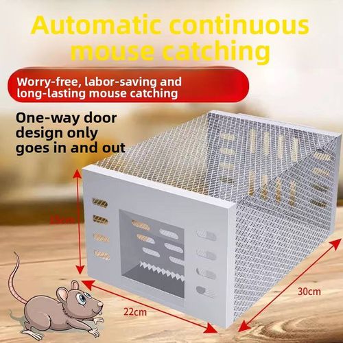 Limited time🎁 50% OFF⏳🐭Automatic Continuous Cycle Mouse Trap