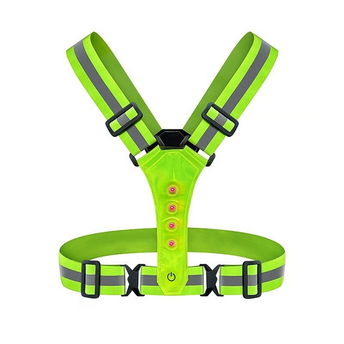 LED Reflective Vest Running Gear
