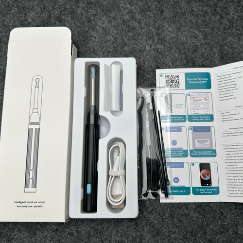 Visual Ear Cleaning Spoon - Smart WIFI-connected Ear Cleaning Device - Ideal Household Ear Cleaning Tool - Ear Cleaning Spoon