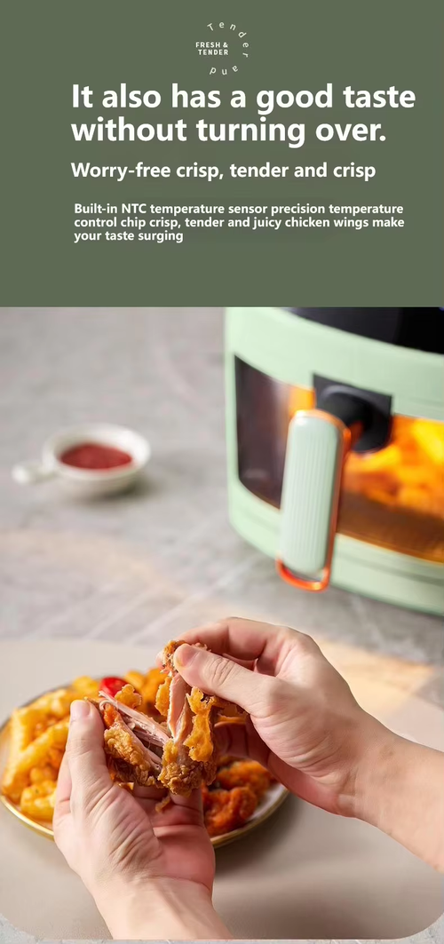 Air fryer home new multifunctional smart electric fryer oven