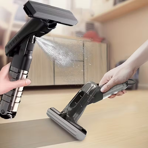 Mini Spray Sponge Mop for Cleaning Portable Mini Sponge Squeeze Mop for Kitchen Bedroom Bathroom Tabletop Glass Cleaning