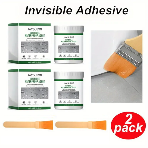 🔥HOT SALE🔥2pack Invisible Waterproof Adhesive Sealing, Waterproof, Leakproof And Wear-Resistant Construction Site Decoration Glue Invisible Waterproof