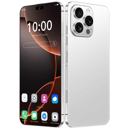 I16 Pro Max Smartphone ,8GB RAM 256GB ROM, Android,7.3'',Dual SIM,Mobile phones,Google Play Store,24+48MP,6800mAh