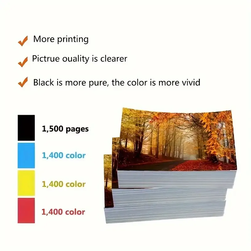 Compatible HP 201A Toner Cartridge 4-Pack, High Yield CF400A CF401A CF402A CF403A for LaserJet Pro MFP M277dw M252dw M277n M277c6 – Vibrant Color Print, Sharp Black, Extended Page Yield