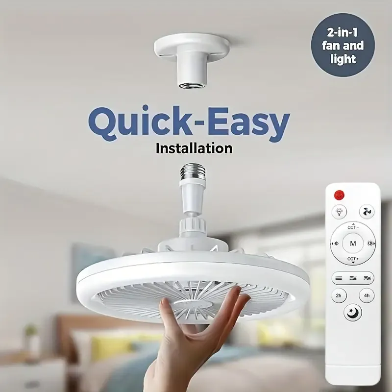 🎁 Bestseller - 50% discount ⏳ Pousbo® Dual-function LED Aromatherapy Fan Lamp