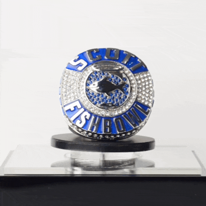 Exclusive Scott Fish Bowl Commemorative Ring