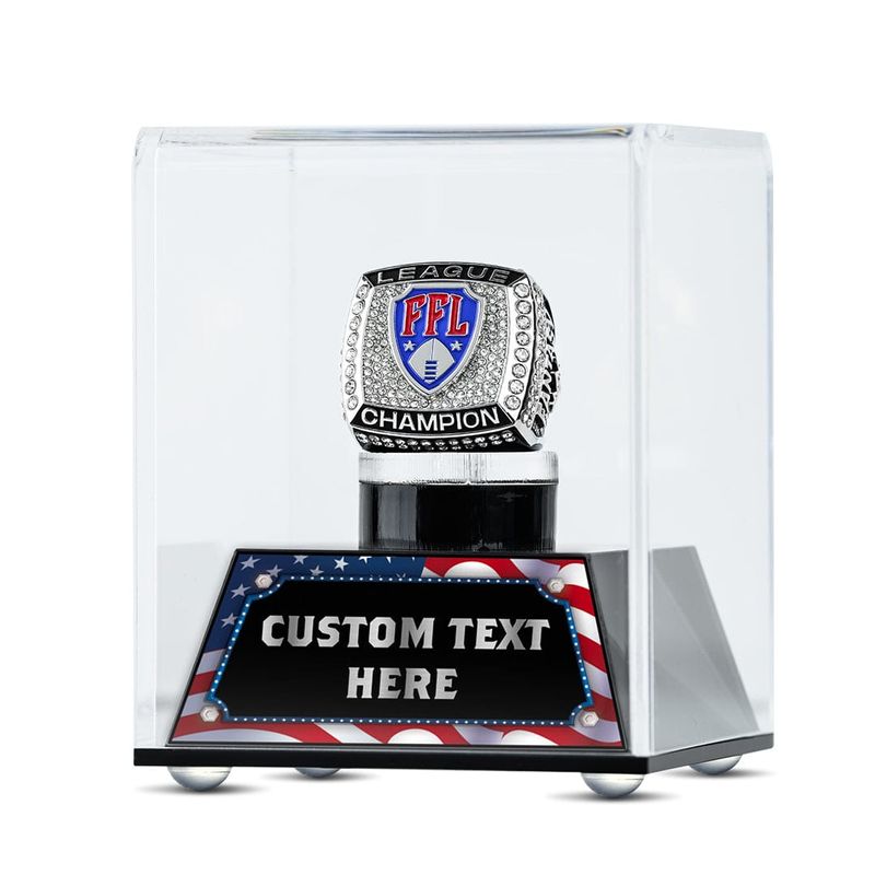 Design Your Own Championship Ring Display Case