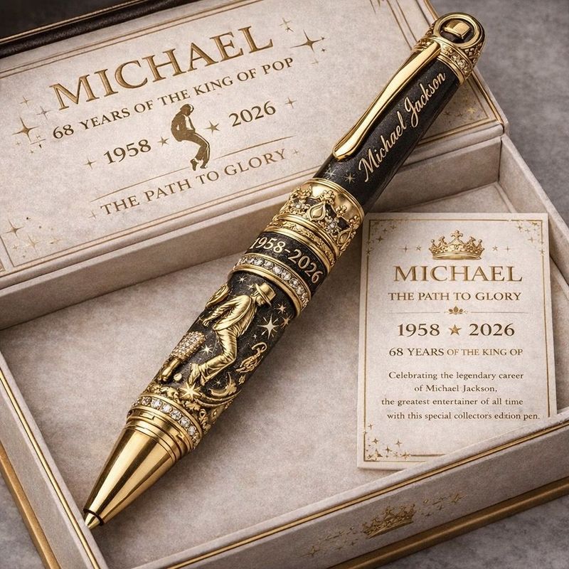 Die Icon Journey 1958-2026 68th Anniversary Relief Pen