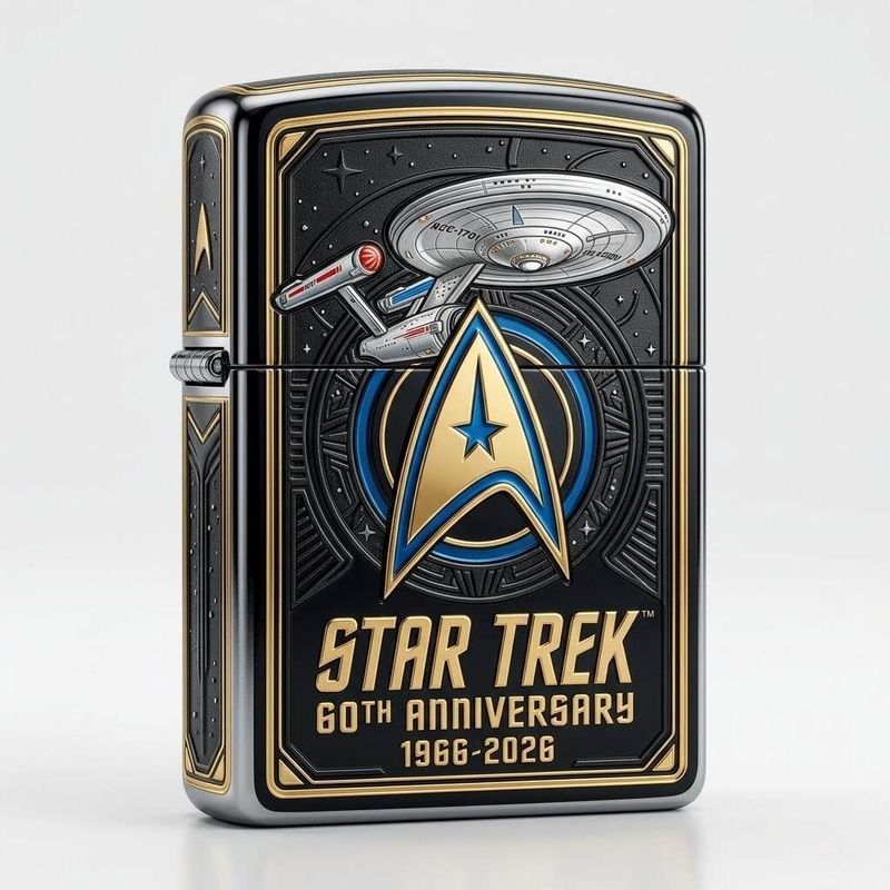 Star Trek 60. Jubiläums-Zippo-Feuerzeug