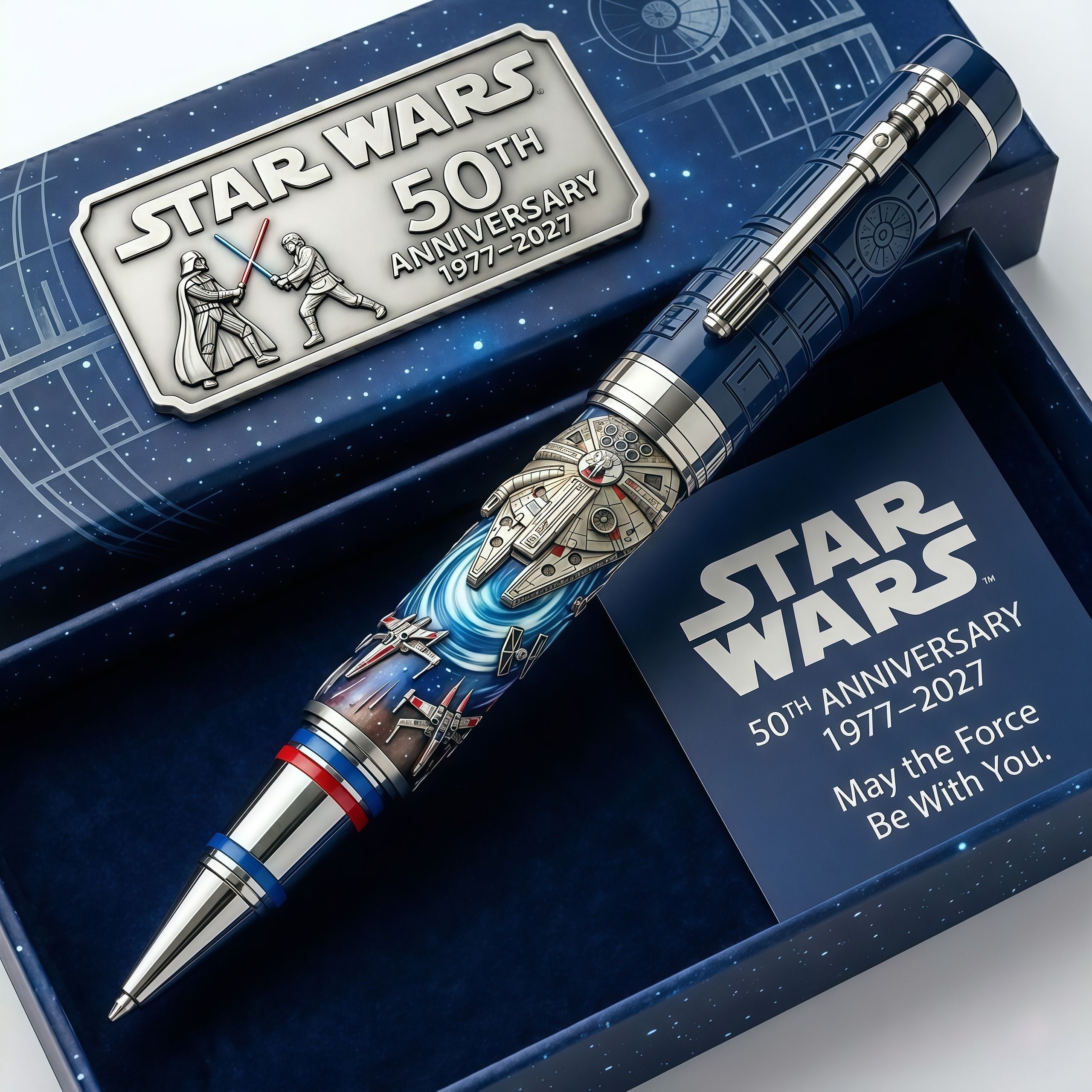 STAR WARS 50. Jahrestag Gedenk stift (1977-2027)