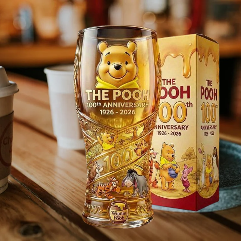 Winnie The Pooh 100. Jubiläum Bierglas