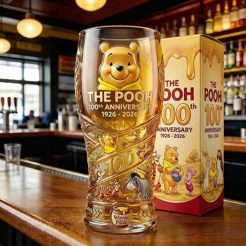 Winnie The Pooh 100. Jubiläum Bierglas