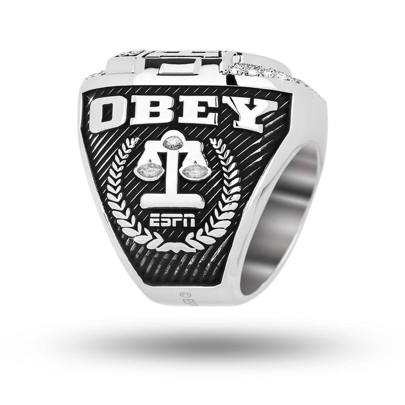 ESPN Respect the Commish Championship Ring